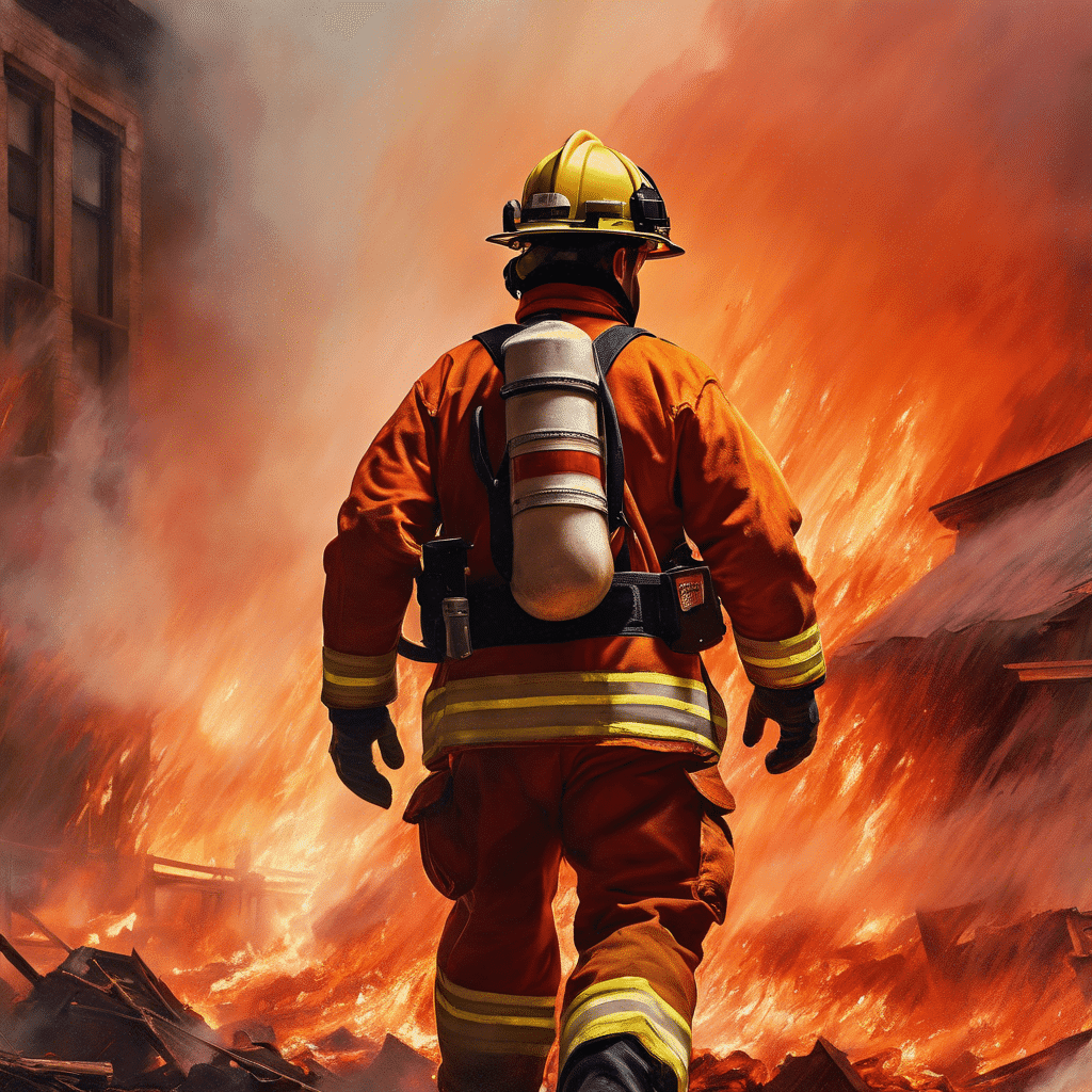 Fire Damage - Firefighter