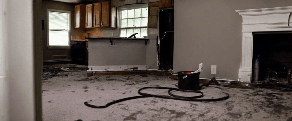 Fire Damage - Kitchen Fire