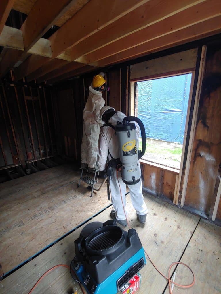 Fire Damage - HEPA Vac